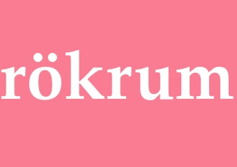 Synonym rökrum