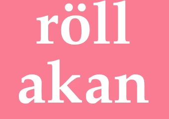 Synonym röllakan