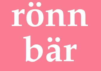 Synonym rönnbär