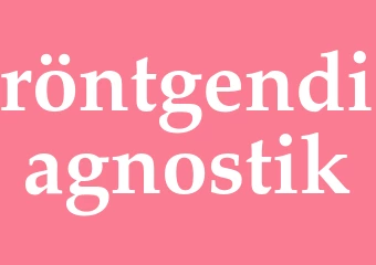 Synonym röntgendiagnostik