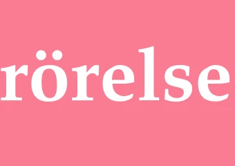 Synonym rörelse