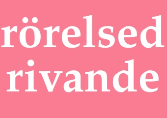 Synonym rörelsedrivande