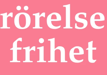 Synonym rörelsefrihet