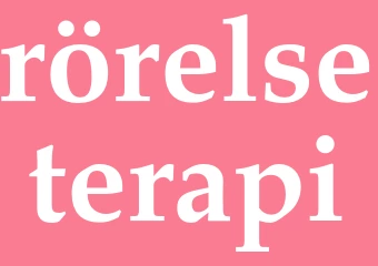 Synonym rörelseterapi