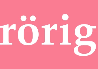 Synonym rörig
