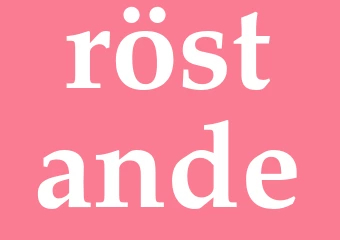 Synonym röstande