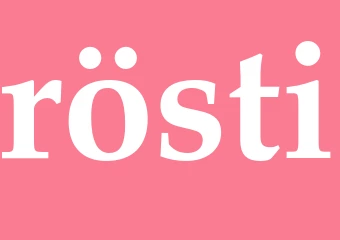 Synonym rösti