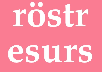 Synonym röstresurs