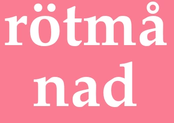 Synonym rötmånad