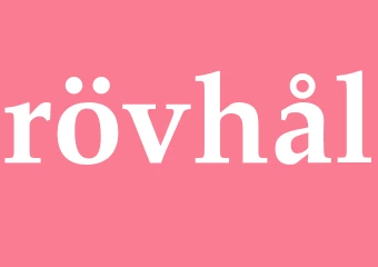 Synonym rövhål