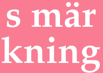 Synonym s-märkning