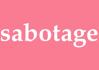 Synonym sabotage