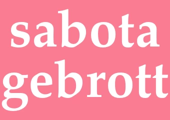 Synonym sabotagebrott