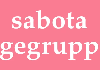 Synonym sabotagegrupp