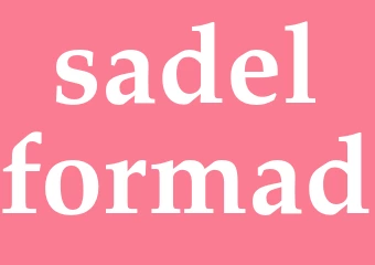 Synonym sadelformad