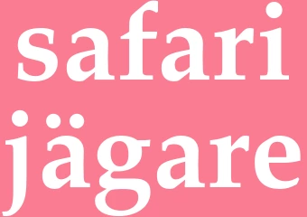 Synonym safarijägare