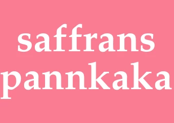 Synonym saffranspannkaka