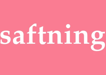 Synonym saftning