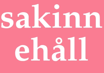Synonym sakinnehåll