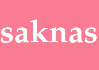 Synonym saknas
