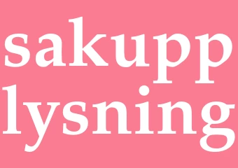 Synonym sakupplysning