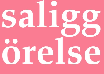 Synonym saliggörelse