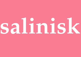 Synonym salinisk