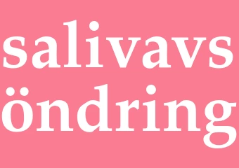 Synonym salivavsöndring