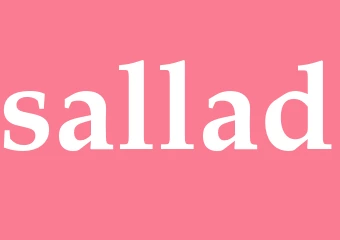 Synonym sallad
