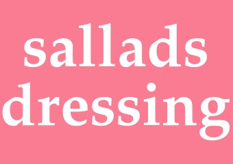 Synonym salladsdressing