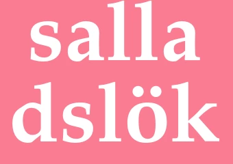 Synonym salladslök