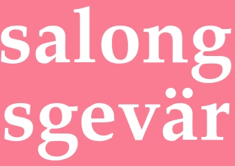 Synonym salongsgevär