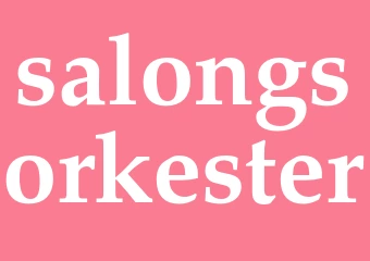 Synonym salongsorkester