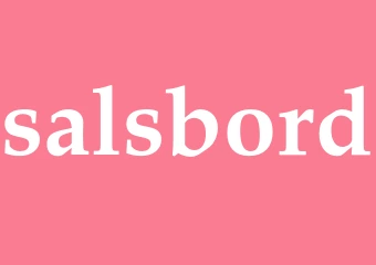 Synonym salsbord