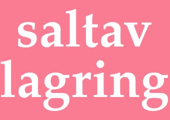 Synonym saltavlagring