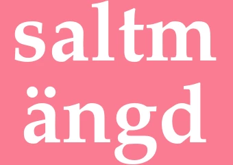 Synonym saltmängd