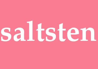 Synonym saltsten