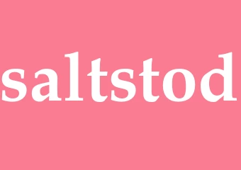 Synonym saltstod