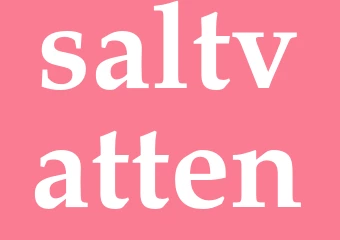 Synonym saltvatten