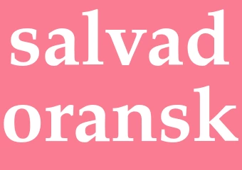 Synonym salvadoransk