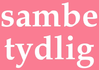 Synonym sambetydlig