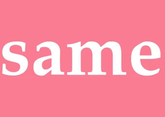 Synonym same