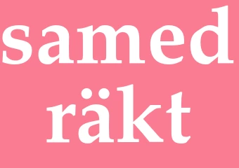 Synonym samedräkt