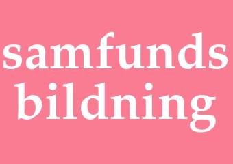 Synonym samfundsbildning