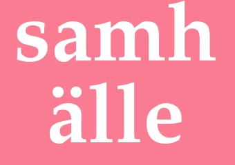 Synonym samhälle