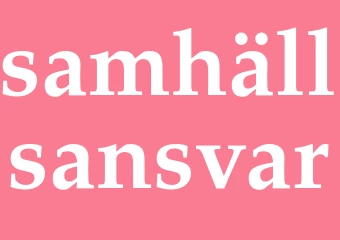Synonym samhällsansvar