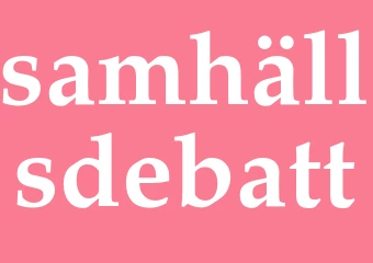 Synonym samhällsdebatt