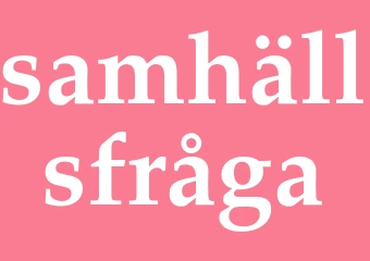 Synonym samhällsfråga