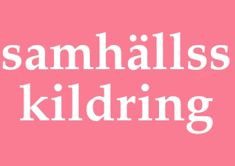 Synonym samhällsskildring