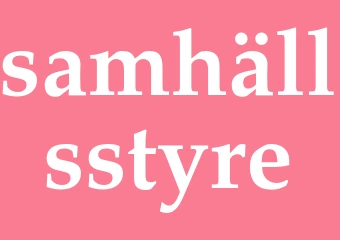 Synonym samhällsstyre